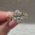 IGI certified oval diamond ring with vintage design elements
