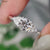 Stunning Round Brilliant Cut Diamond in a classic engagement ring design.