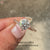 Avideri handmade round diamond ring.