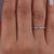 Round Cut Moissanite Buy Wedding Band
