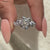 Avideri nature-inspired engagement ring with round diamond.
