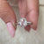 Oval Rose Cut Solitaire Diamond Engagement Ring