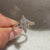Tulip basket Dutch marquise ring handmade.
