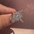 Vintage style Dutch marquise ring with stones.
