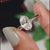 oval engagement ring, oval diamond engagement ring, solitaire engagement ring, avideri ring
