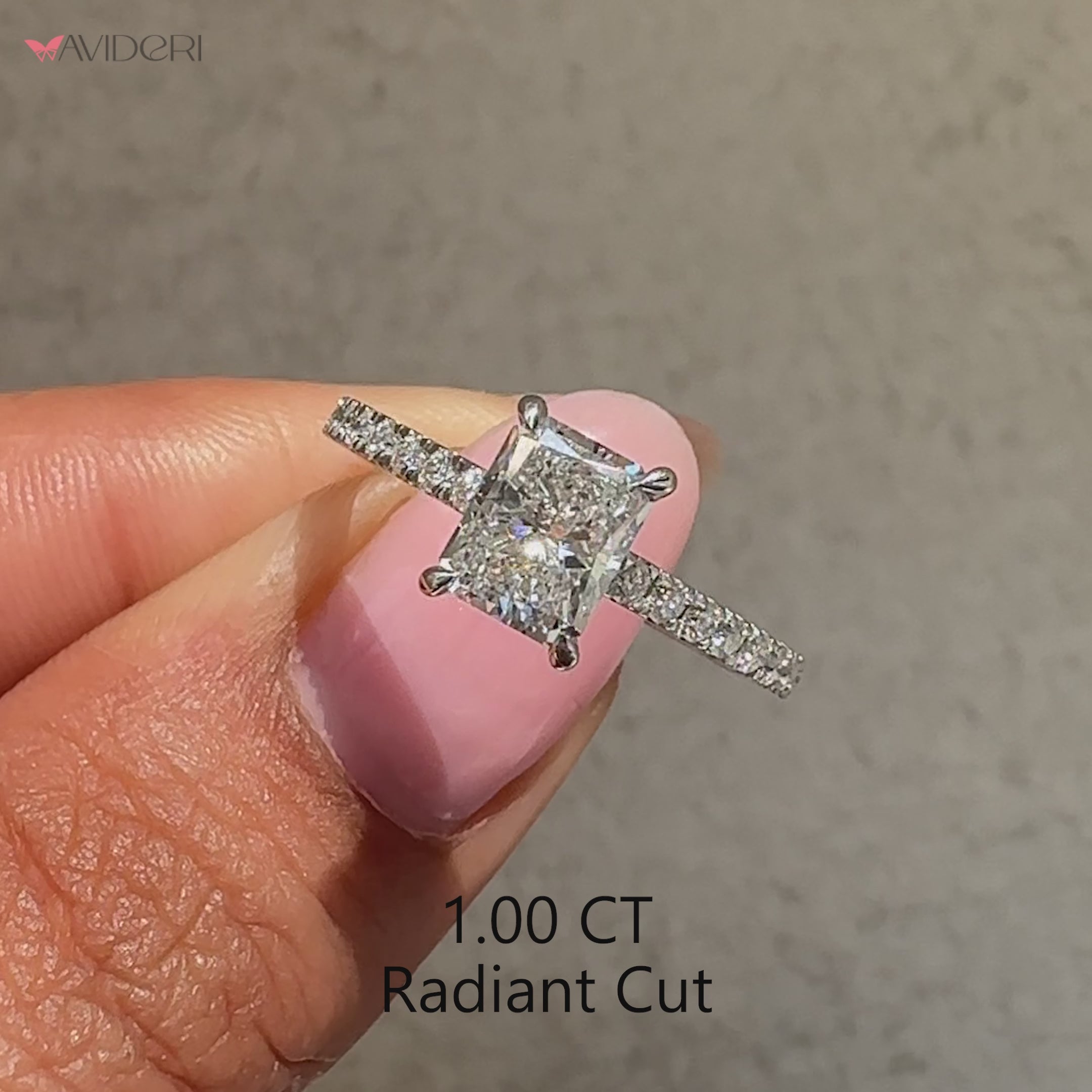 Radiant engagement ring featuring a dazzling center stone, perfect for adding brilliance to your special moments.