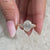 Three Stone Oval Engagement Ring In Yellow Gold