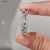 round cut diamond infinity weave ring handmade jewelry igi certified
