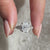 Oval cut ring with a stunning, timeless shape.