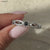 Full eternity band with infinity wedding band for extra sparkle.