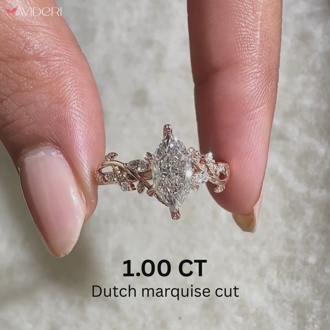 Buy engagement ring with lab-grown diamond ring.