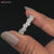 Zig zag band featuring alternating diamond shapes.
