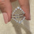 Vintage Promise Matching Wedding Ring with intricate detailing.