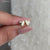 Screw back stud earrings with avideri earrings.