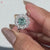 Old European cut ring features timeless curves and a bold handcrafted setting.
