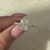 IGI certified with lab-grown ring.