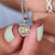 Canary yellow moissanite pendant with a bold and bright shine.