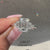Handmade emerald cut five stone diamond ring.
