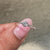 IGI certified lab grown bezel diamond ring.