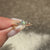 Handmade minimalist diamond ring.

