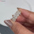 Unique wedding band from Avideri with Lab Grown Diamonds.