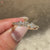 Handmade lab grown half eternity diamond band.
