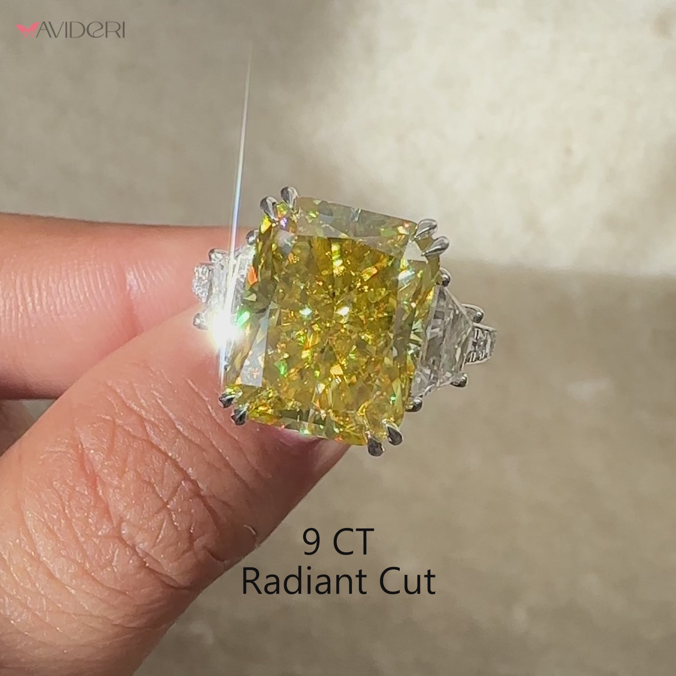 Epaulettes ring, round cut ring, handmade jewelry.