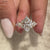 Avideri engagement ring Round Cut side Diamond.