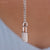 Pave padlock charm pendant with sparkling accents.