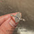 Dutch marquise diamond ring with four claw prongs.
