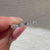 Prong set marquise and baguette lab grown diamond band
