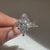 Avideri marquise ring with six claw prong setting design.
