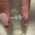 Avideri engagement ring featuring radiant cut Lab Grown Diamond.