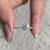Engagement ring from Avideri in white gold.