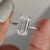 Custom Moissanite Bridal Set crafted to reflect your unique taste and style.