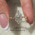 Dutch marquise diamond ring with bright sparkle.
