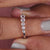 Five stone diamond ring that radiates beauty.
