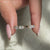 Custom wedding band with handmade jewelry.