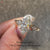 Handmade minimalist diamond ring.
