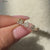 Designer wedding band with marquise and round diamonds set in a half eternity layout.
