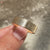 Elegant mens diamond band with sparkle.
