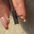 Avideri engagement ring with signature moissanite cut.