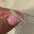 Dazzling round cut diamond wedding band perfect for any special occasion.
