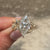Handmade lab grown marquise diamond ring.
