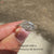 Handmade marquise ring with prong setting.
