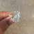 Handmade lab grown emerald cut diamond pave ring.
