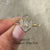 IGI certified ring with hexagon step cut diamond ring.