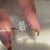 Avideri engagement ring with a cushion cut Lab Grown Diamond.