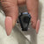Avideri engagement ring shines with clear sparkle.