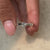 Avideri ring with princess cut diamond ring.